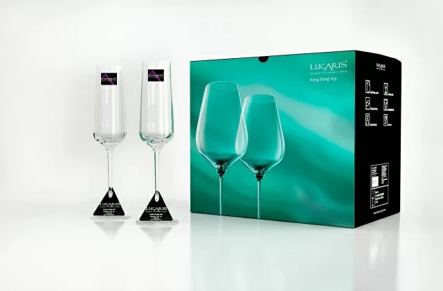 Набор бокалов 270 мл Hong Kong Lucaris 6 шт для шампанского