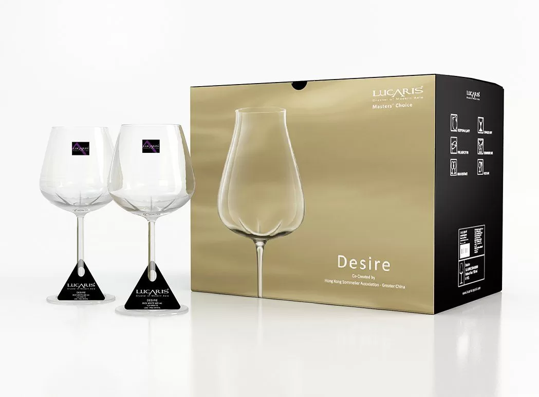 Набор бокалов 485 мл Desire Lucaris 6 шт для белого вина