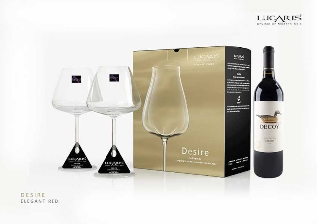 Набор бокалов 590 мл Desire Lucaris 6 шт для красного вина